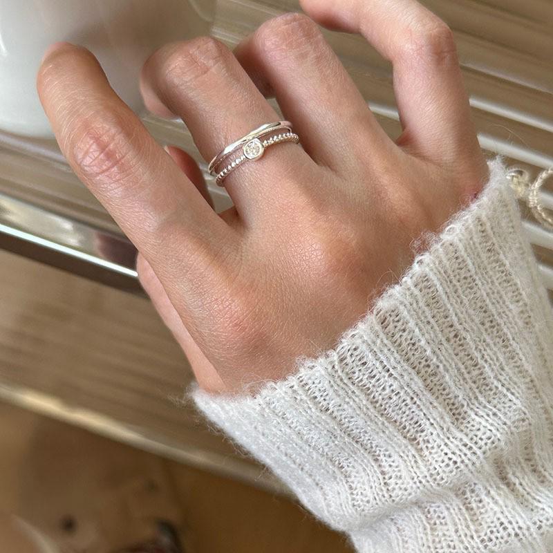 Women's Starfish Open Index Finger Ring: Light Luxury, Non-Fading, Versatile, High-End Summer Style