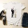 Unisex T Shirt Good Ounisexs Crowley And Aziraphale Awesome Artwork Printed Tshirt For Male Graphic Unisex Tops Tees ONeck Camiseta