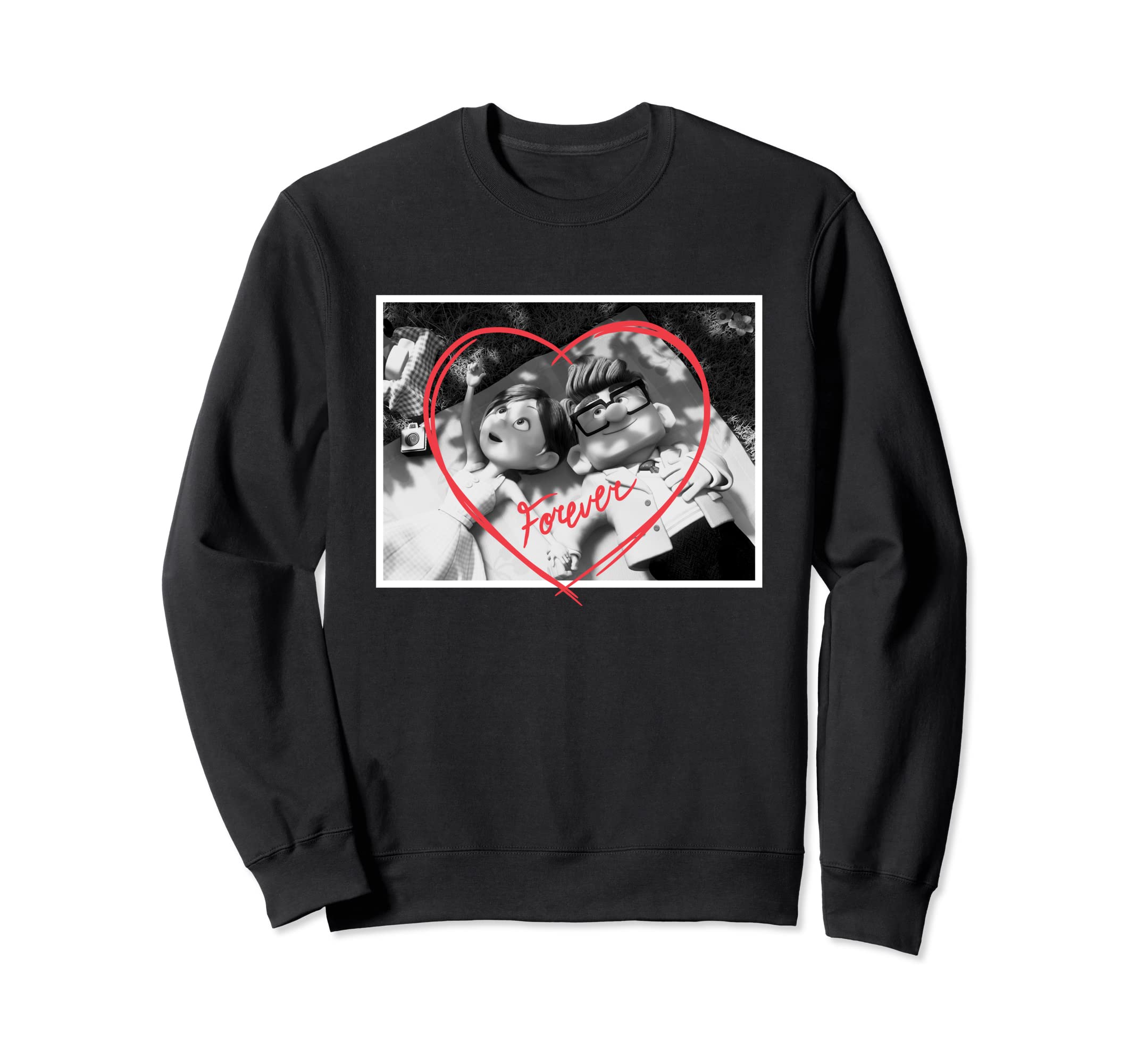 

Disney Pixar Up Carl and Ellie Forever Heart Sweatshirt