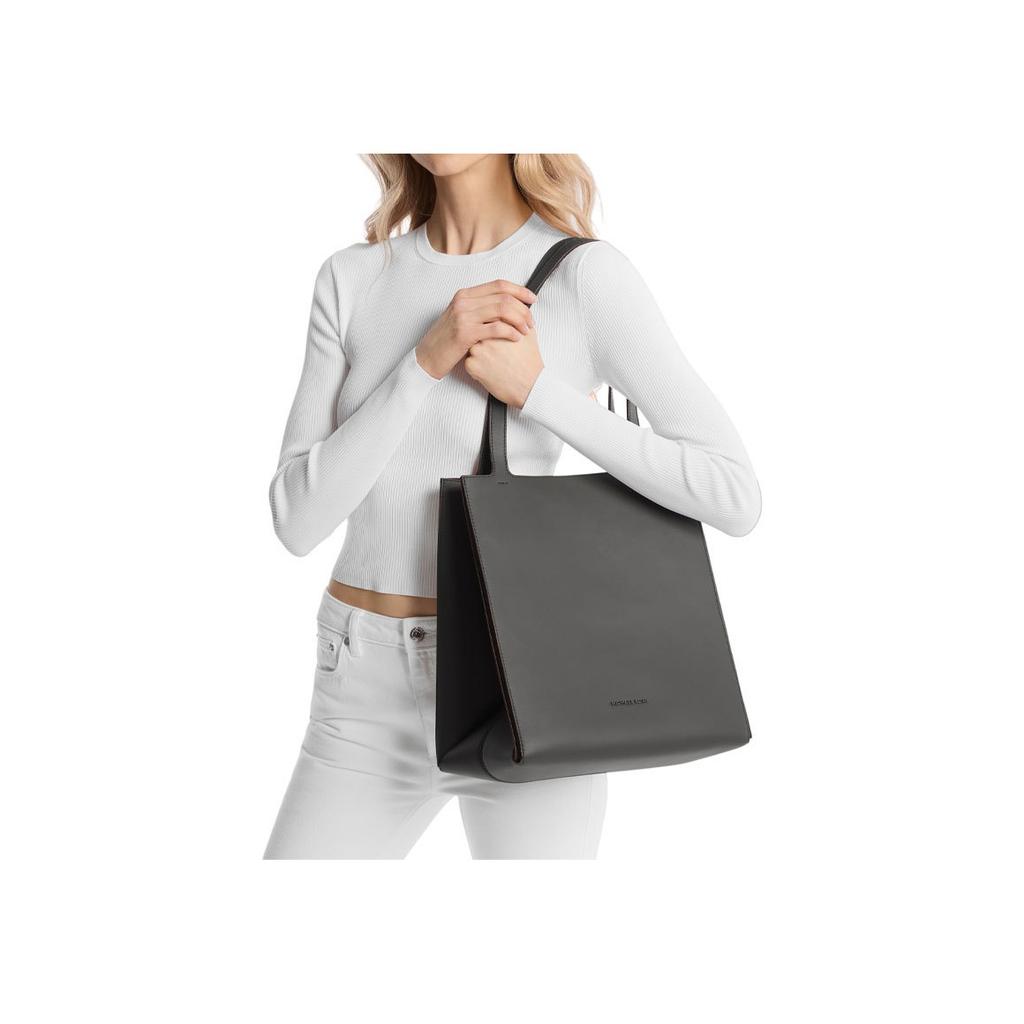 Michael Kors MK Jordi Logo Open Tote Bag Women tote bags Rock-Grey 30F4T9JT3L-069