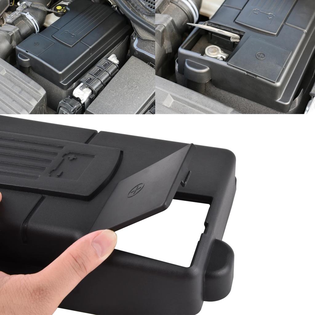 Engine Battery Dust Cover Negative Electrode Waterproof Protective Cover For Skoda Kodiaq Octavia 5E A7 VW Tiguan L - 2019