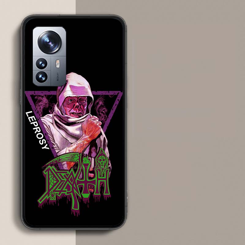 Metal Band D-Death Phone Case For Xiaomi 15 Poco X7 X6 F7 14 Ultra Mi F6 F5 F4 F3 X5 X4 X3 M6 Pro M5 M5S M3 Capa Coque