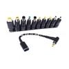 10-Piece Laptop Power Adapter Set with PD65W Charging Cable