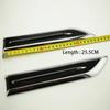 ABS Chrome Car Side Modified Car Stickers for BMW E46 E52 E53 E60 E90 E91 E92 E93 F01 F30 F20 F10 F15 F13 M3 M5 M6 Car Styling