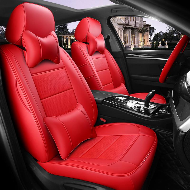 Originele Lederen Autostoelhoezen voor Diverse Modellen - Volledige Dekking Kussens