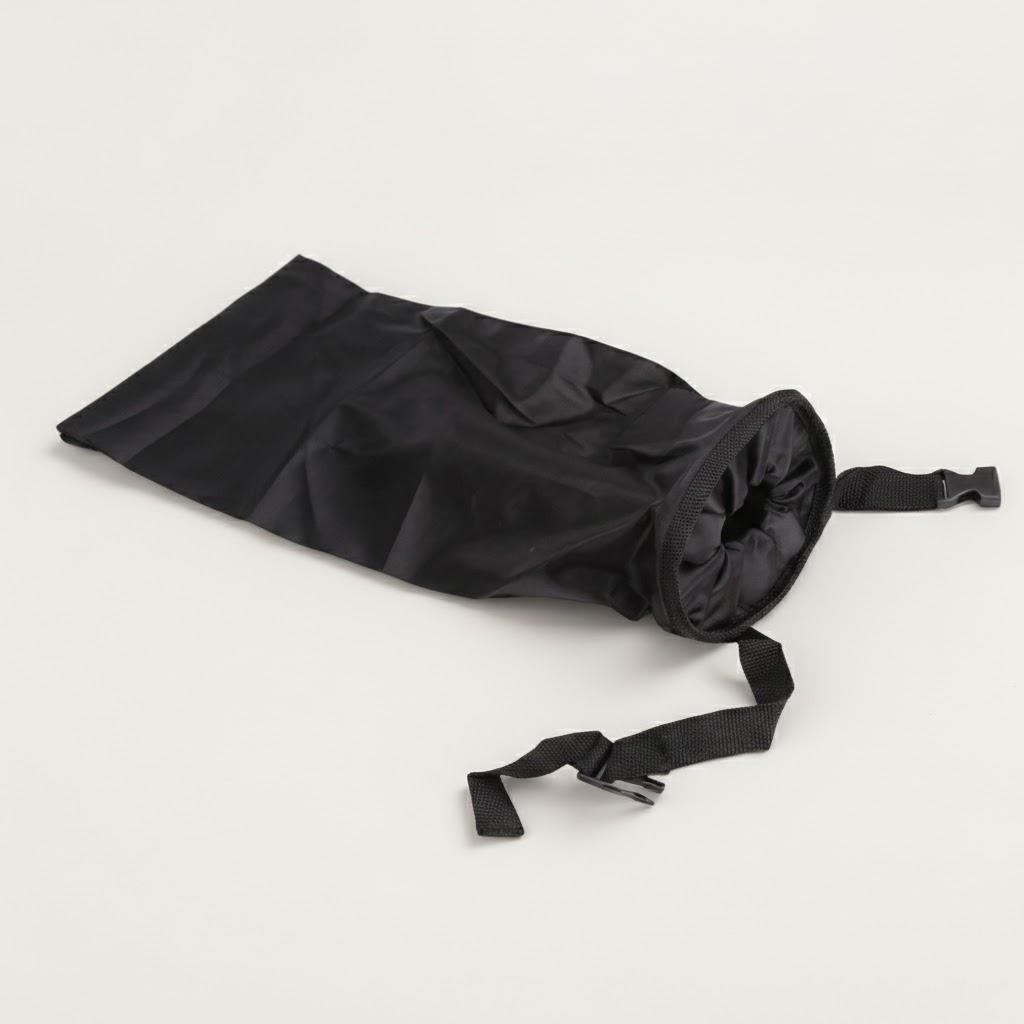 

Waterproof Car Trash Bag 38x18x12cm Litter Container Garbage Bin Organizer for Vehicle Storage Essential Auto Accessories чёрный