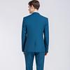Herredrakt Slanke Herre Forretningsformelle Klær Forlovere Tredelt Dress Blazer Frakk Bukser Vest