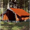 Vidaxl 2-person Camping Tent 193x122x96cm Grey-orange