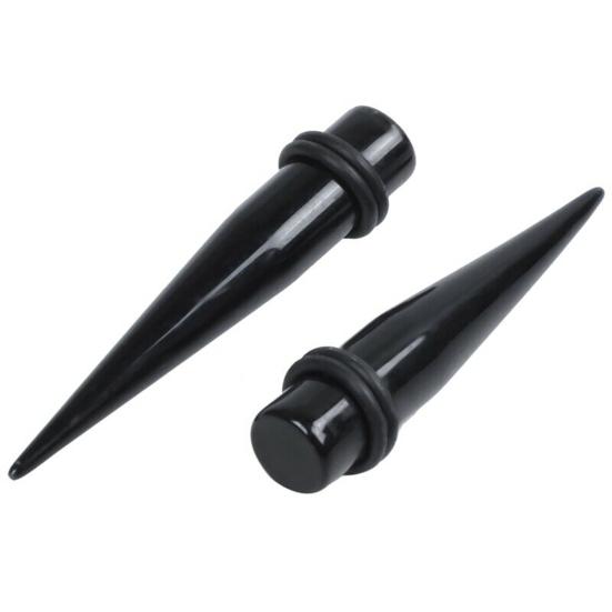 1Pc Acrylic Spiral Taper Flesh Tunnel Ear Stretcher Expander Cone Shape