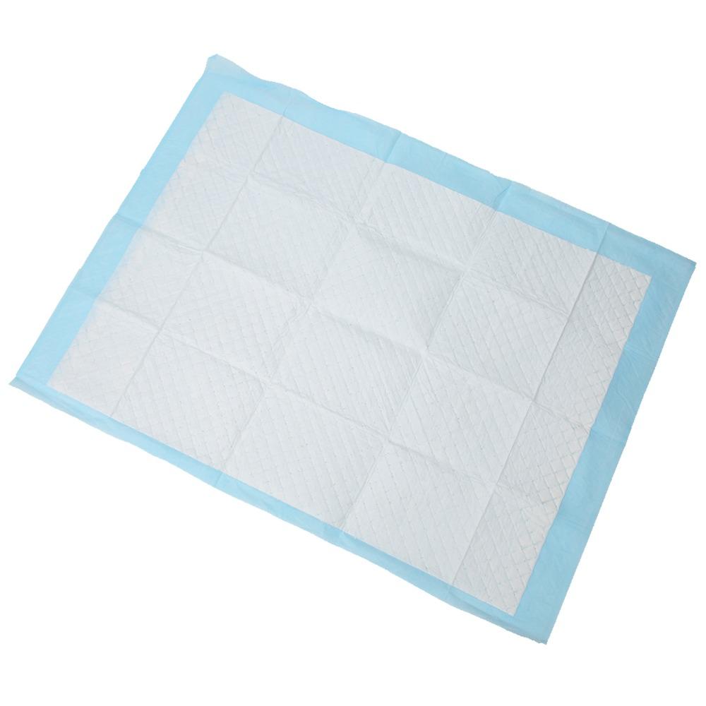 20pcs Blue Pet Pee Pads Strong Water Absorption Water Absorbent Pads  Car Travel Use