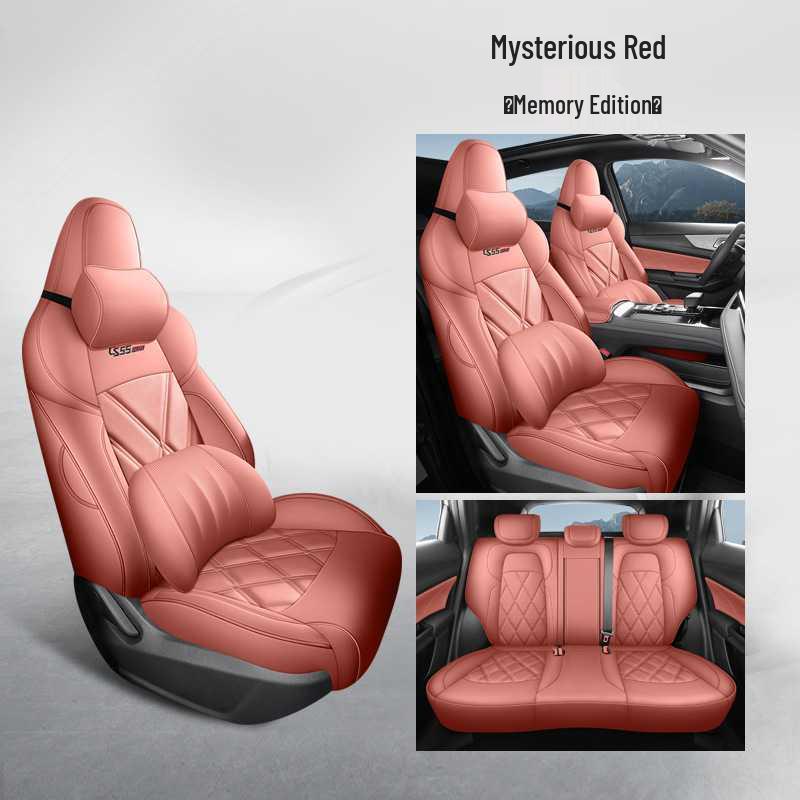New Model Leather Car Seat Cushion for Chang'an CS55 PLUS - Five-Seater Seat Pad.