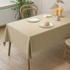 Minimalist Style Leather Tablecloth Waterproof Heat-resistant Coffee Table Cloth Easy To Clean Scratch Resistant Table Mat