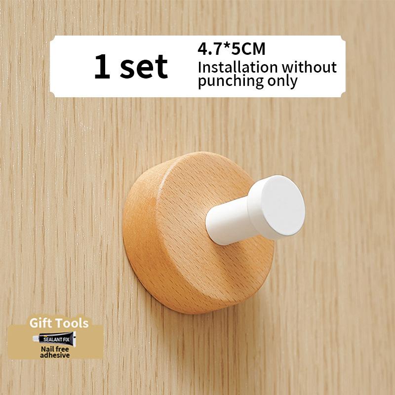 No Drill Door Behind Hook Storage Wall Hanging Clothes Hanger Coat Hook Adhesive Hooks Bedroom Organizer Storage Kitchen Acce