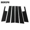 6PCS Polished Pillar Posts  For Jeep Compass 2007 2008 2009 2010 2011 2012 2013 2014 2015 Window Trim Cover