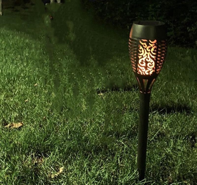 Pailide Solar Outdoor Flame Lights