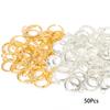 50Pcs Ear Hook Gold Silver Plated Iron Lever Back Earring Hooks For DIY Earring Jewelry Daily Making Supplies