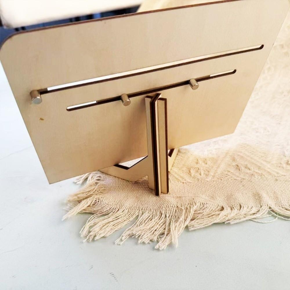 Manual Wooden Sliding Calendar Handmade Eternal Calendar Desktop Desk Calendar  Tabletop Decor