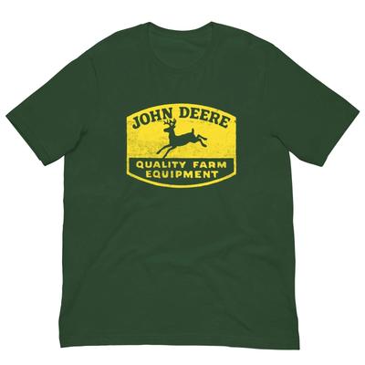 Jakość John Deere Sprzęt Rolniczy - Koszulka Retro Vintage