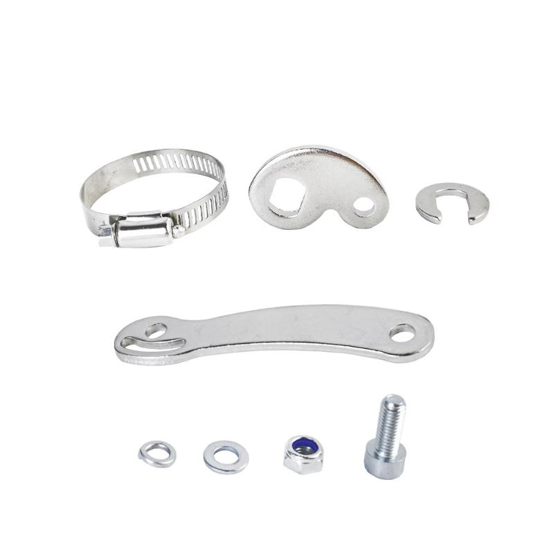 1 Set Braccio di Coppia per Bicicletta Elettrica Per Braccio di Coppia M14 Rondella di Coppia Universale in Acciaio per Motore E-Bike Anteriore Posteriore Parti di Ricambio