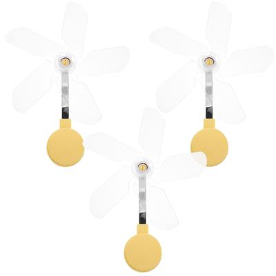 3pc Air Conditioner Deflector Fan: Hanging Deflector Rotating Fan Blade Effortless To Install for Indoor Living Room and Bedroom
