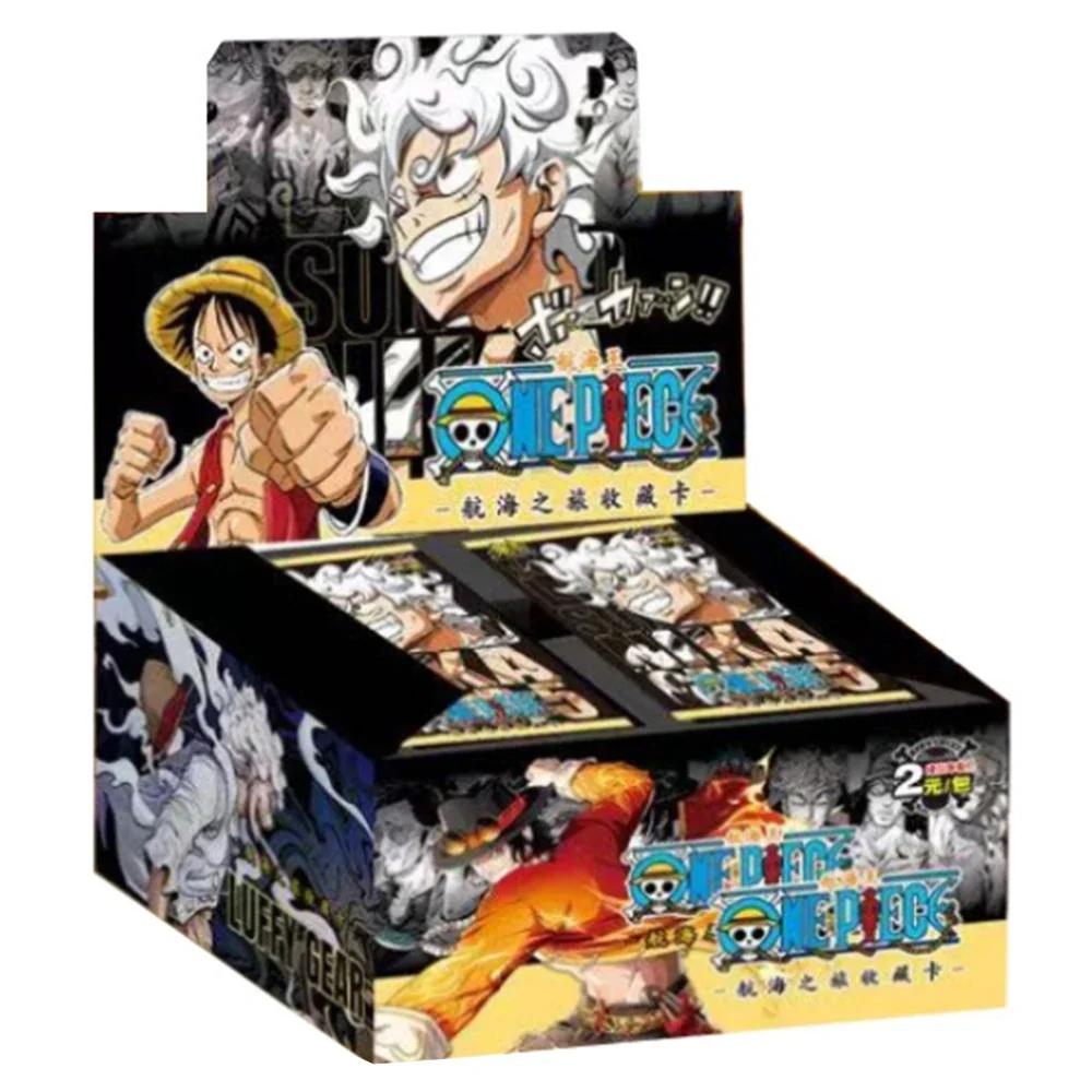 Genuine One Piece Card Navigation Log Polaroid Cards Egghead Island Wonderful Chapters of Wano Country Anime Collection Card