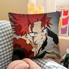 pc Cartoon Character Eijiro Kirishima Pillow Case Fashion Square Pillowcase Bedroom Sofa Room Ins Decoration Leisure