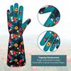 New Garden Gardening Gloves for Women's Courtyard Care Gloves Durable, Cut Resistant, and Puncture Resistant Long Arm Protection