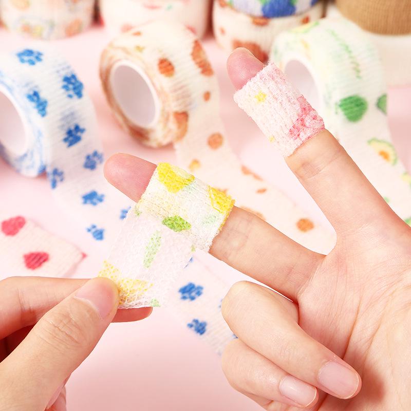 Elastic Finger Bandage: Anti-Callus Hand Protector for Writing and Outdoor Use