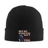 Billies Hit Me Hard And Soft Knitted Hat Beanie Autumn Winter Hat Warm Unisex Street  Caps Men Women Gift