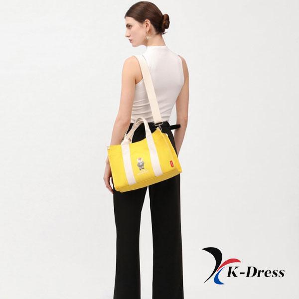 RaelaBear Korea Canvas Shoulder Tote Cross Bag