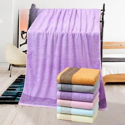 Household Soft Water-absorbing Large Jacquard Bath Towel