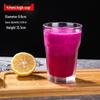 Libbey Large Octagonal Thickened Glass Cup – Heat Resistant, Transparent for Beer, Milk, Juice, Milk Tea, Water.