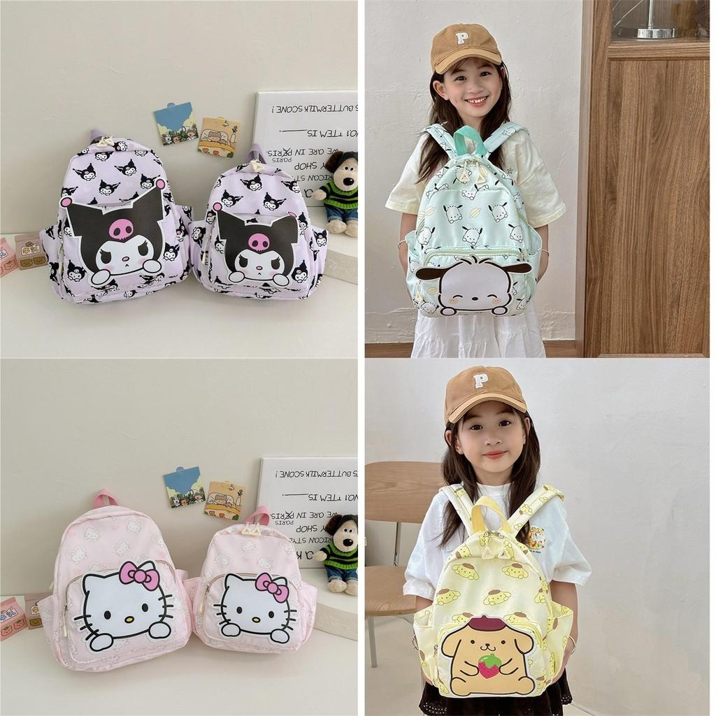 New Arrival Kids Backpack Cartoon Style Nylon Material Anti-theft And Load-reducing