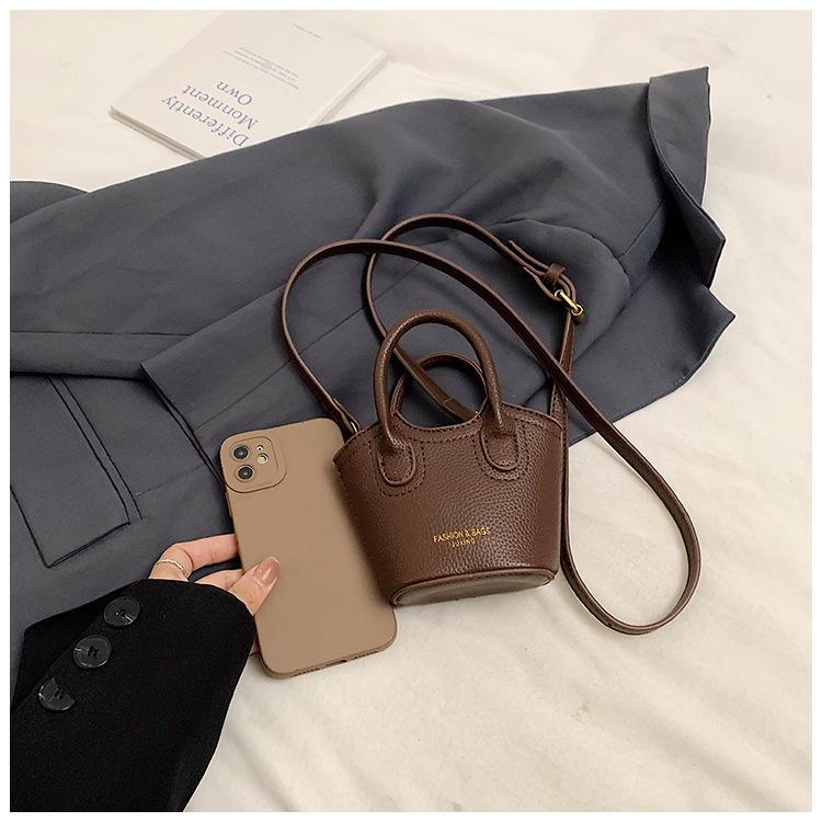 2024 Women's Mini Crossbody Bucket Bag - Niche Fashion Coin Purse Handbag