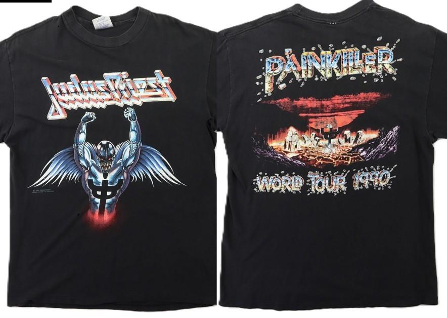 Classic 1990 Tour JUDAS PRIEST Collection Reprint S-235XL Tee U18.192c M