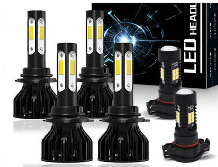 LED Scheinwerfer Kombi-Set: H11, H8, H9005, 9006, H4, H7, H13, 9007, 880, 881