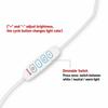3 Color Temperature Bedside Lamp 3W Nightstand Lamp Modern Reading Lamp  Home