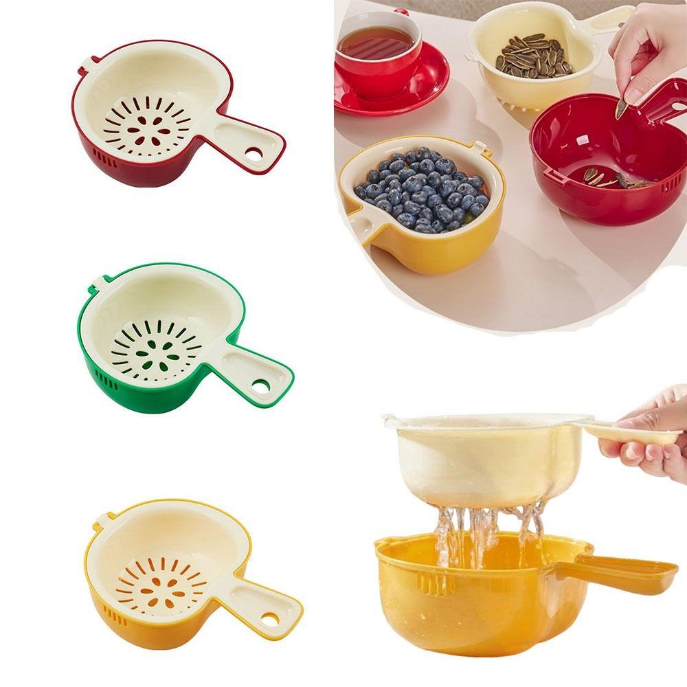 Thick Wall Fruit Washing Basket Food Grade Vegetable Storage Basket  Vegetable Washing