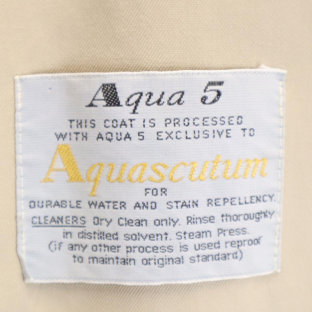 Aquascutum 70s 80s Vintage made in England Stainless collar coat Women Used