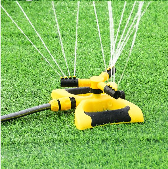 Butterfly Automatic Rotating Sprinkler for Nursery Irrigation, Triple Headed Sprinkler Series Sprinkler for Watering Flowers