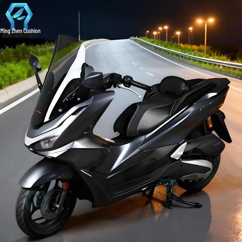 Honda PCX160 Waterproof Seat Cushion: PU Leather, Extended Surroundings, Non-destructive Installation.