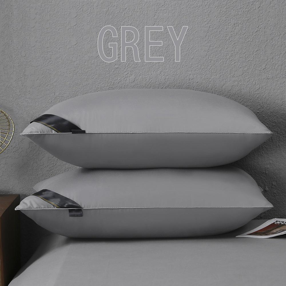 

Набор подушек для поддержки шеи - Подарок для гостей отеля Hilton, Одинарный подголовник, Для домашнего использования 40*70cm Small Low Pillow (Single) 400g