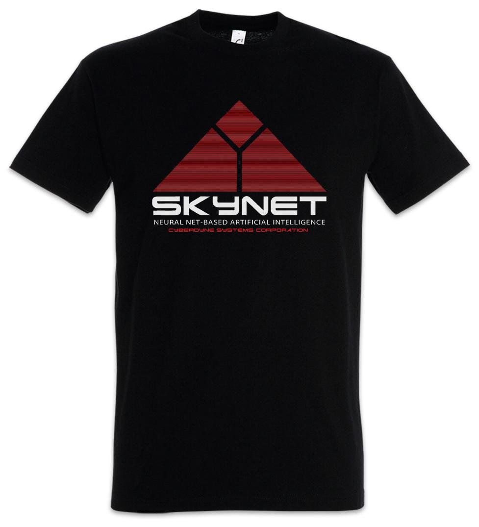 SKYNET LOGO T-Shirt Mens Womens Tees Top - Cyberdyne Sarah Terminator Systems John Research Connor 4XL