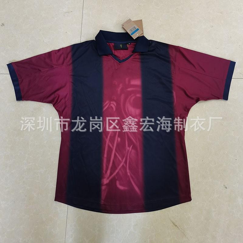 

2526 Fan Edition 3XL4XL Camp Nou Jersey Football Uniform S вино красного