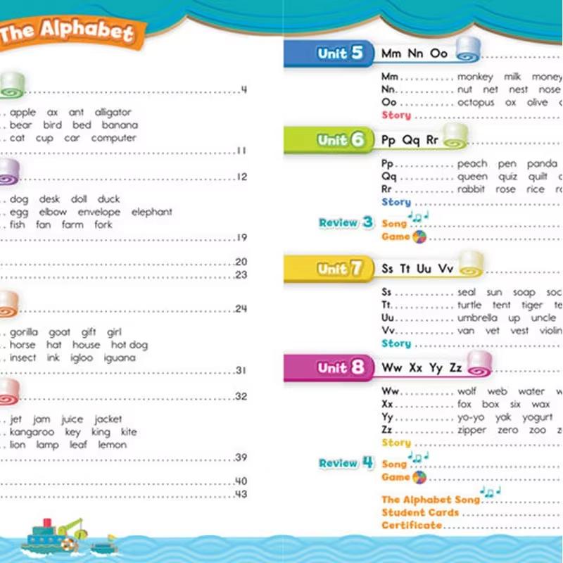 10books Oxford Phonics World Storybook Children Learning English Case Early Learning Books Workbook Educational Toys Libros