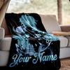 Custom Name Genshin Throw Blanket - Perfect for Couch, Bed, Office, and outdoor Travel - Ideal Gift for Christmas & Holidays