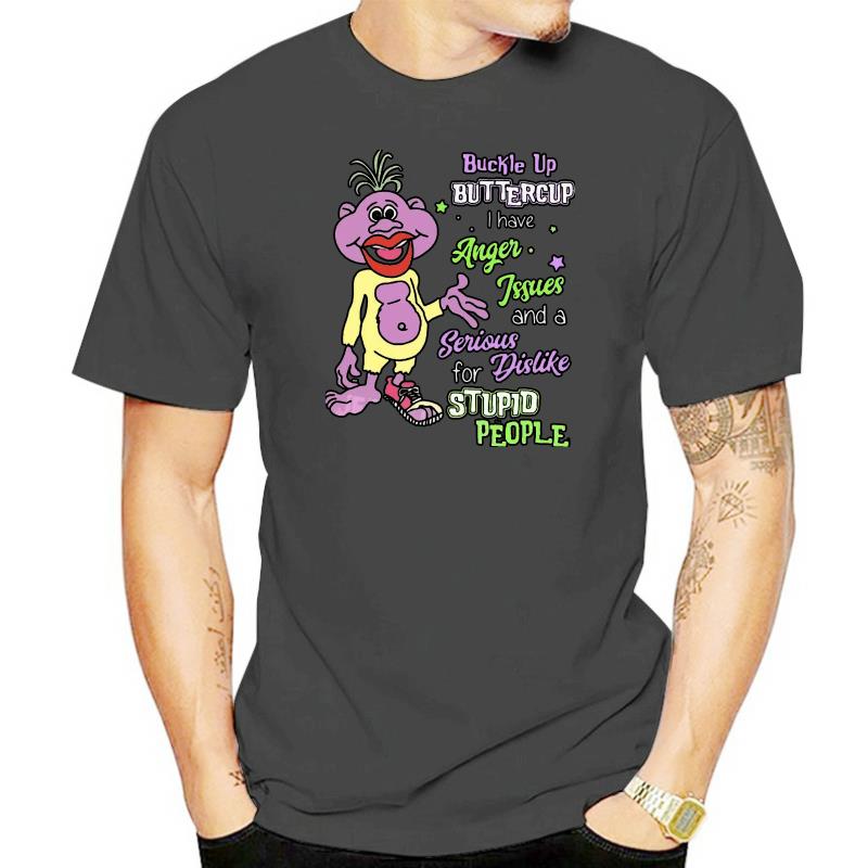 

Peanut-Jeff-Dunham-Buckle-up-Buttercup-i-Have-Anger-Issues Tshirt Unisex Unisex Women L