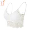 New Women Lace Bras Top Comfortable Bralette Solid Color Sexy Underwear Vest Female Hollow Out Wireless Lingerie Bra