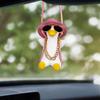Creative Swinging Duck Car Ornament for Interior Decoration