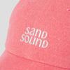 SAND SOUND (UNISEX) Small Logo Cap Orange (MS538BG018)